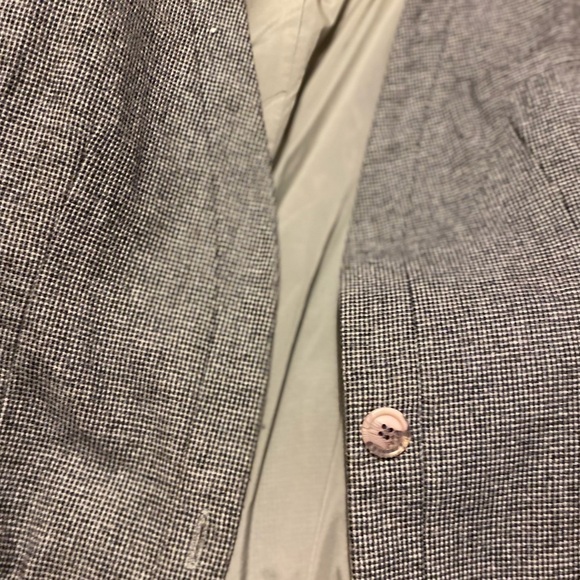 E.H. Woods Tweed Wool Vintage Gray Size 14 wool Blend VTG 90s - Picture 8 of 11